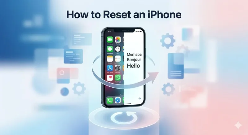 iPhone nasıl sıfırlanır ?