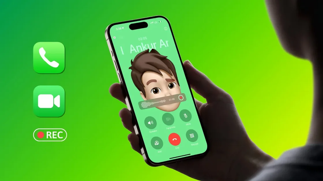 ios 18 ses kaydı
